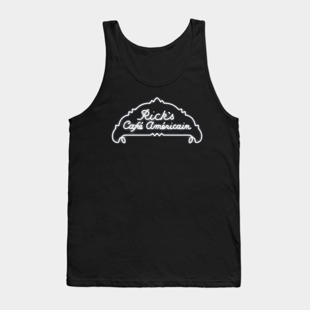 Rick's Cafe Americain Tank Top by mariansar